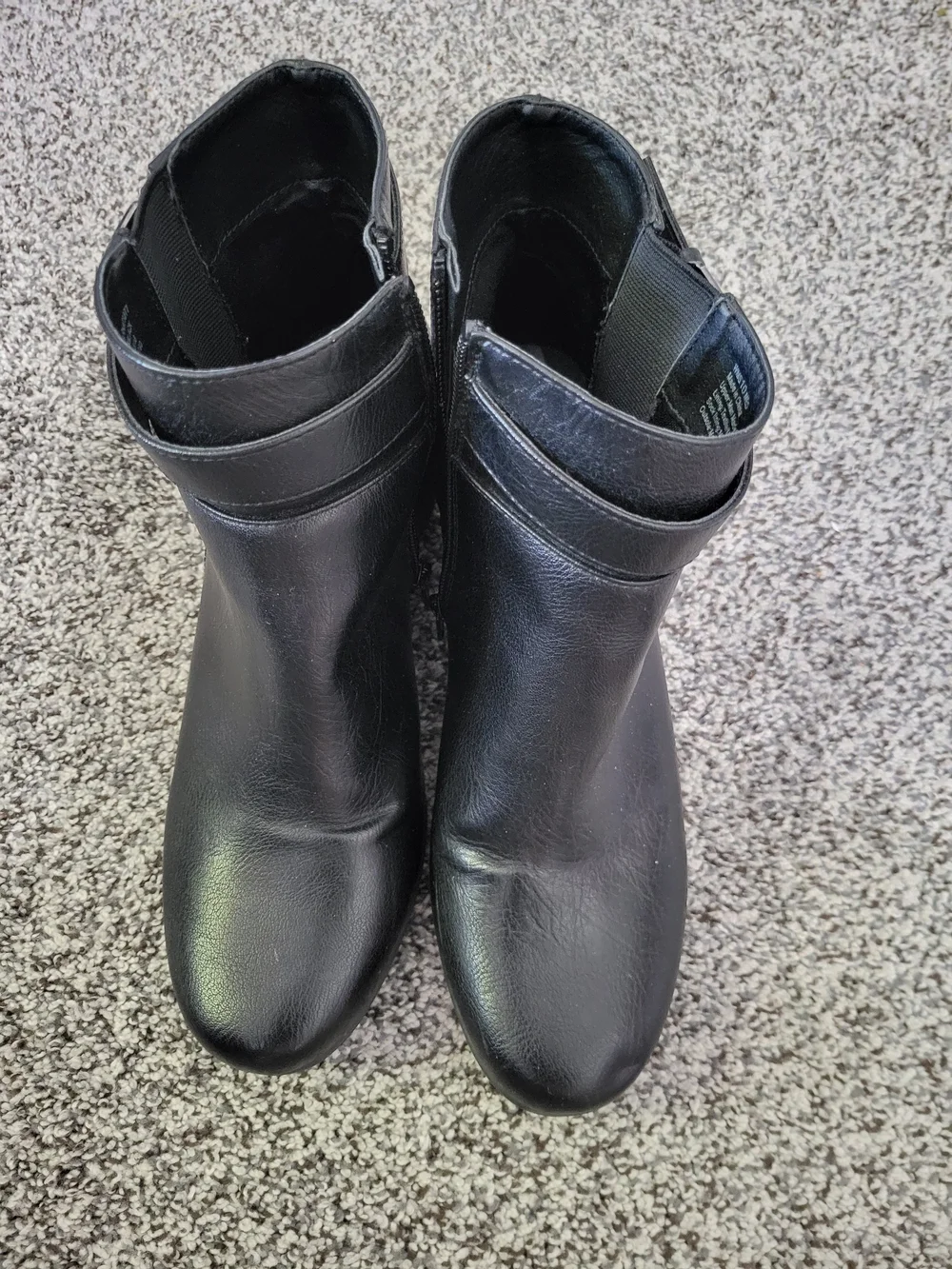 croft & barrow Black Women's Ankle Boot